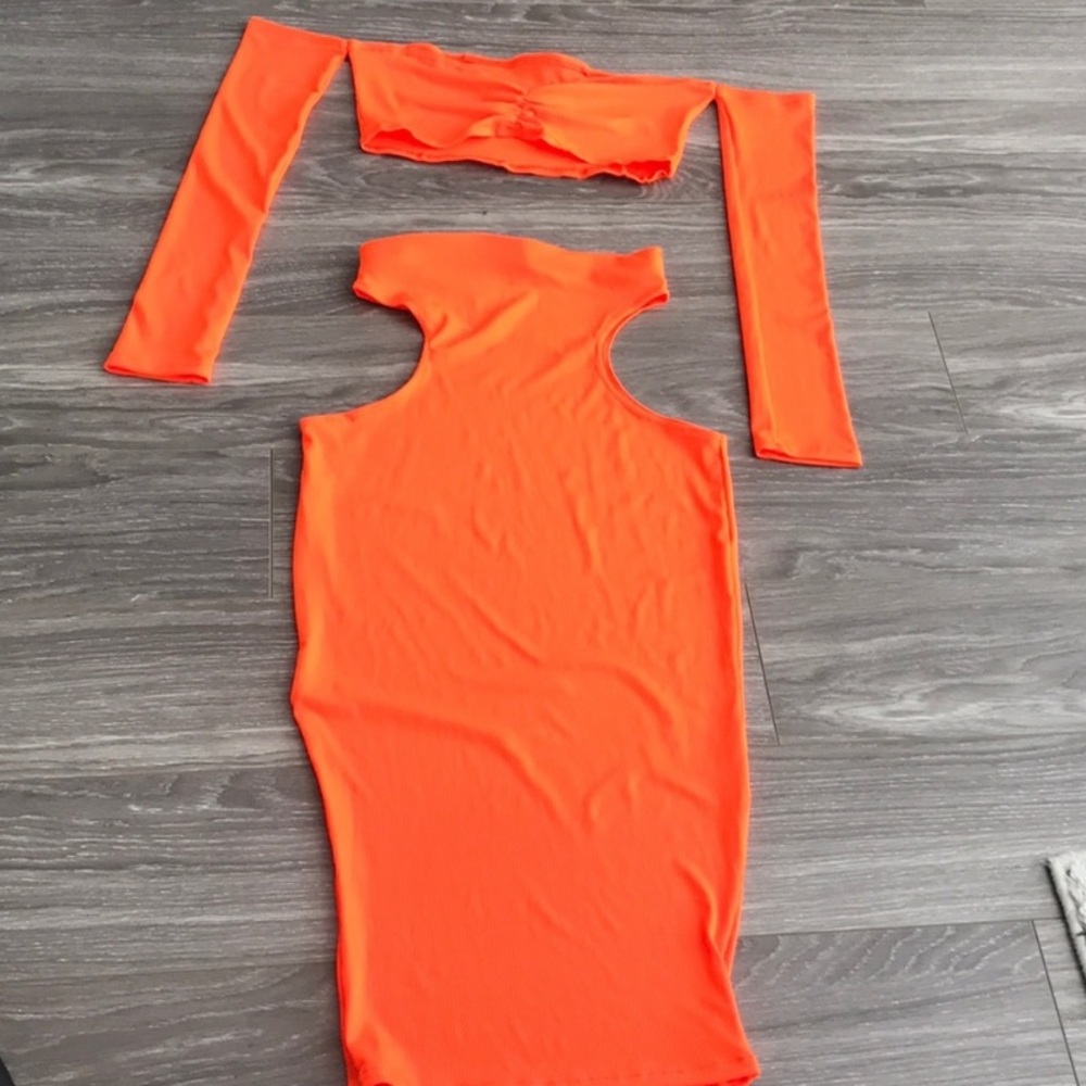 Orange Two Piece Set - image 1